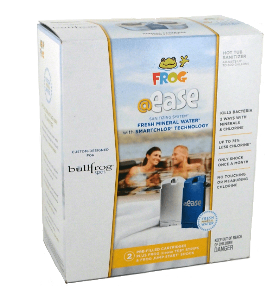 FROG® @ease® for Bullfrog Spas, SmartChlor® prefilled cartridges, stater pack