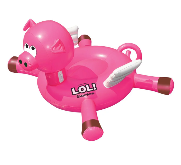 LOL Flying Pig Ride-On Float