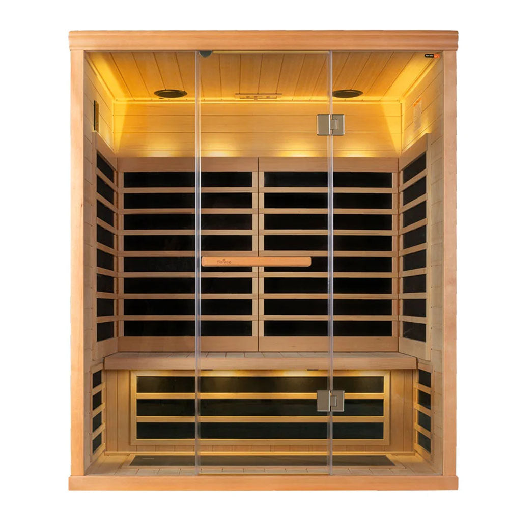 S-825 Series 2 to 3-Person Low EMR/Low EF Infrared Sauna
