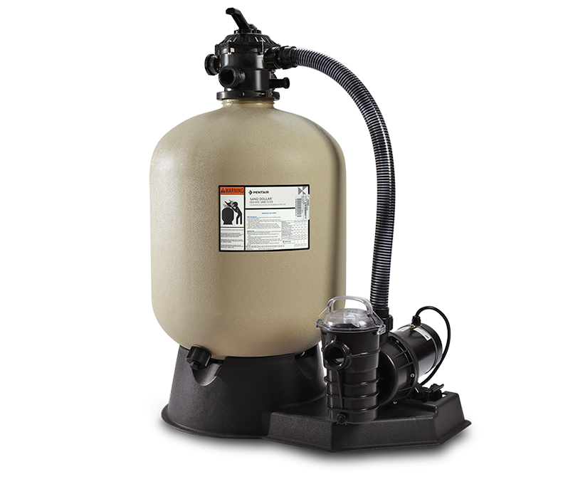 SAND DOLLAR ABOVEGROUND SAND FILTER SYSTEM