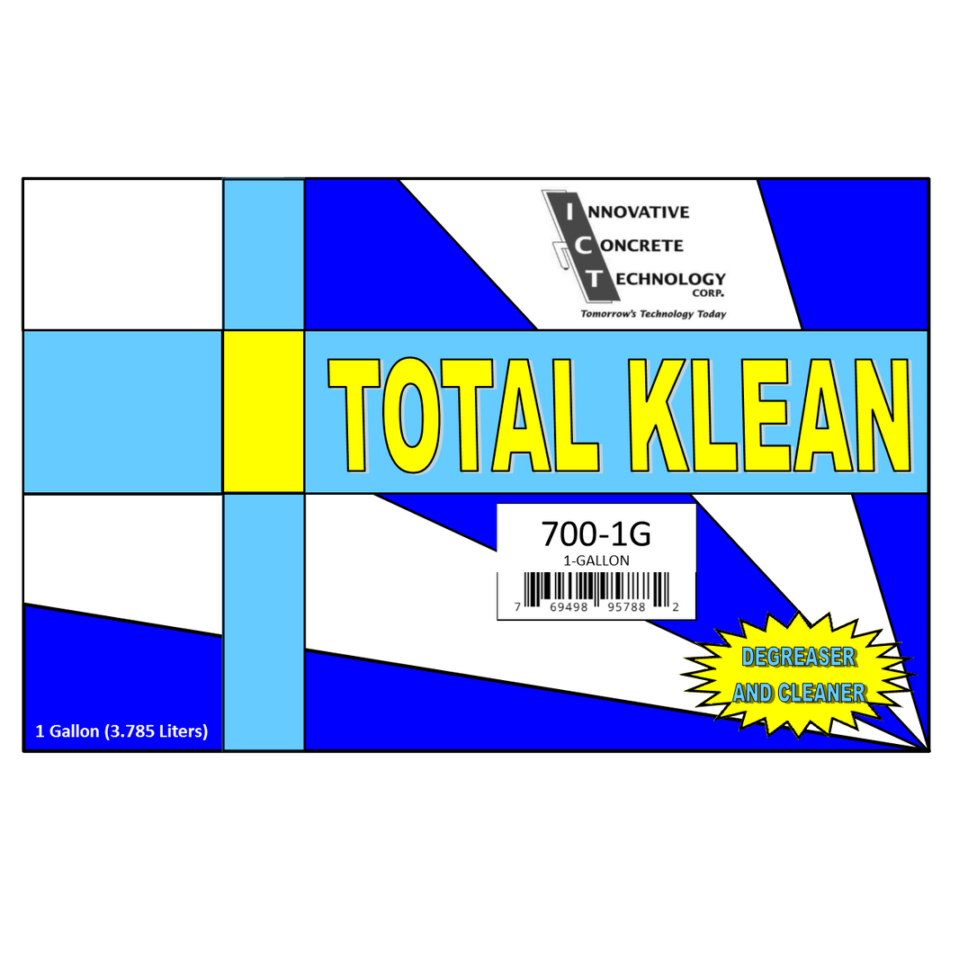 INNOVATIVE CONCRETE TECHNOLOGY 1GAL TOTAL KLEAN