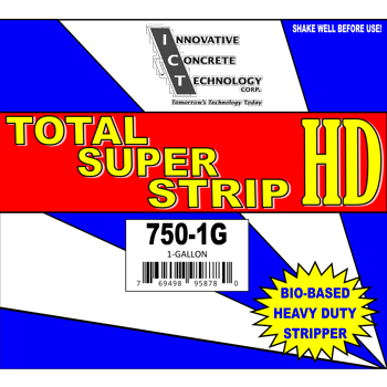 INNOVATIVE CONCRETE TECHNOLOGY 1 GAL TOTAL SUPER STRIP