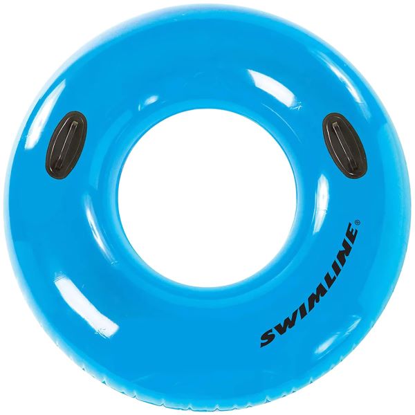 Swim Ring with Handles Assorted 48"