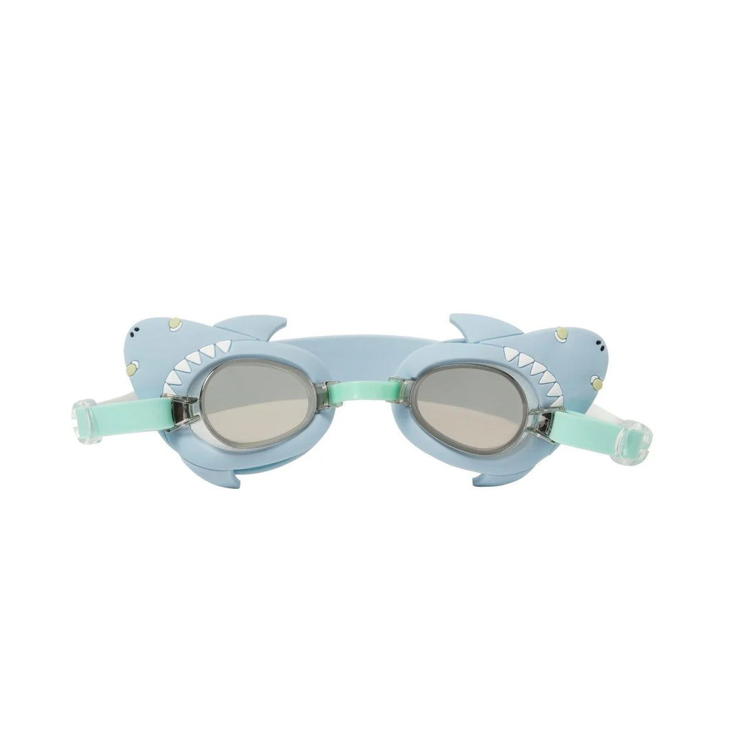 Swimming Goggles - Salty The Shark Blue