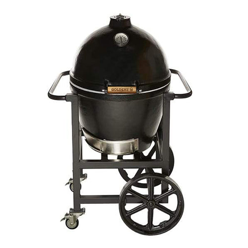 20.5″ Kamado Grill Cooker & Handle Cart