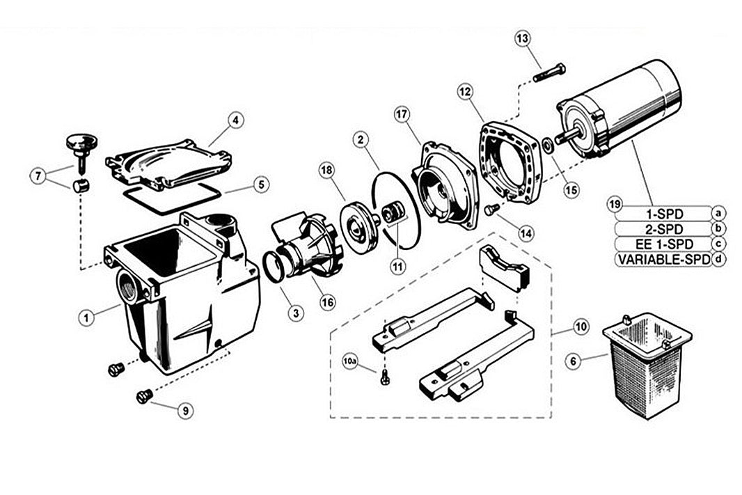 Parts  - Super Pump SP1600X & SP2600X